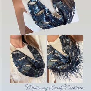 Renee Christopher Scarf Necklace